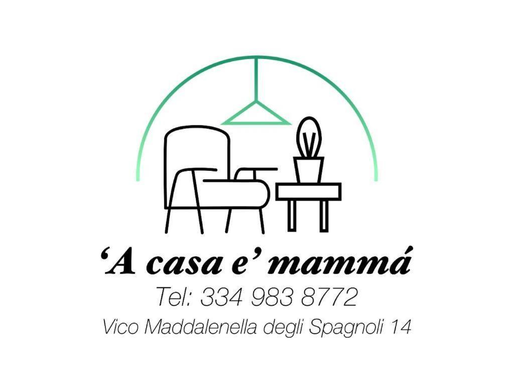 Apartament A Casa E Mamma' Neapol Zewnętrze zdjęcie